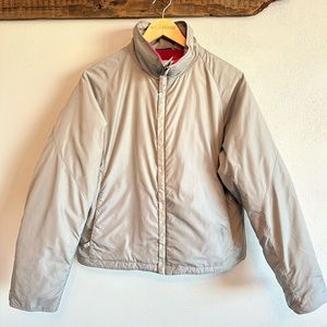 Burton Puffer Duck Down Womens‎ Large L Snowboard Ski Jacket Vented Zip Pockets